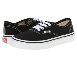 Kids Canvas Vans size 3